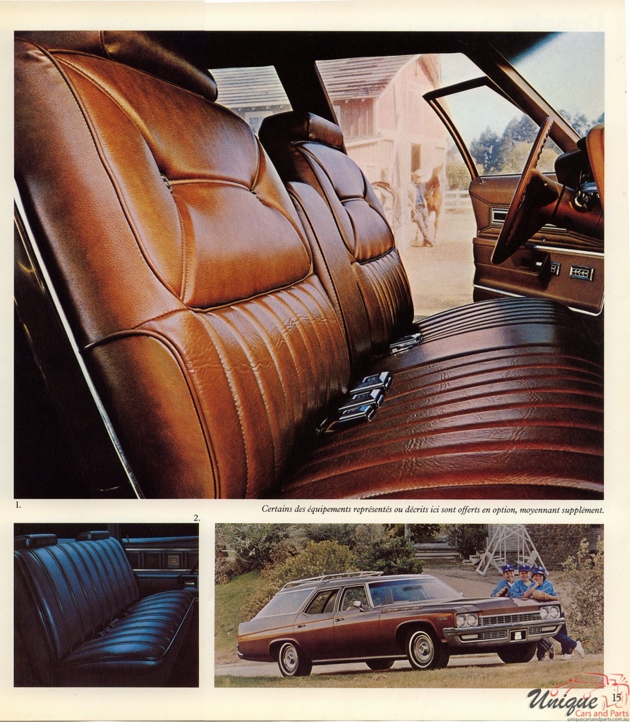 1972 Buick French Canadian Brochure Page 17